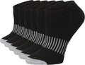 Tipi Toe Women’s 6-Pack Athletic Cushioned Running Ankle Socks – Soft, Breathable Fabric with Arch Support for Comfort