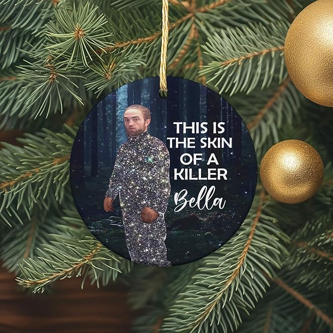 Christmas Ornament - Ceramic Ornament - Holiday Tree Decor - Xmas Movie Decorations - Indoor Decoration - Home Xmas Decor for Tree - Gift for Christmas