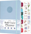 GoGirl Self-care Journal – Daily Mental Health Notebook with Mood & Wellness Trackers – Personal Development, Meditation & Reflection Journal for Women – Hardcover, Lasts 3 Months (Periwinkle)