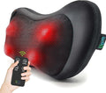 Ugift Back Massager Pillow with Remote Control -Deep Tissue Neck Massager with Heat and Shiatsu Kneading for Shoulder Leg Foot Body Pain Relief -Massage Pillow for Home Car Office Gifts for Women/Men