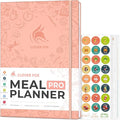 Clever Fox Meal Planner PRO – Weekly Meal Prep Journal with Grocery List & Weigh Loss Tracker – Diet, Fitness & Welness Log Book – Nutrition Diary Notebook – Lasts 12 Months, 7x10” (Light Pink)