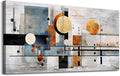 MHARTK66 Abstract Wall Art Wall Decor Neutral Modern Canvas Wall Paintings Colorful Artwork for Living Room Bedroom Bathroom Office Home Decor Can Be Hung Directly 24"x 48"