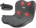 Mynt Lower Back Massager, Shiatsu Hip Massager, Lumbar Rolling Massage Seat Cushion with Heat, Foldable Ergonomic Support Cushion for Home Office Help Improve Sitting Posture, Gift for Mom