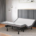Sven & Son Classic Adjustable Bed Base, Head and Foot Lift, Massage, Under-Bed Lights, USB, Gel Memory, Zero Gravity Smart Frame - Full