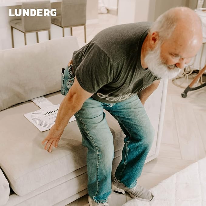 Lunderg Chair Alarm Wireless Sensor Pad - ADD-ON / Replacement - Pager NOT Included - Works with Early-Alert Bed Alarms - Fall Prevention for Elderly Dementia Patients