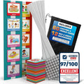 Premium 60 pcs Visual Schedule for Kids with Autism12 bords Black Bag Reward Chart Chore Bedtime Routine Toddlers Timetable Autistic Children Wall Planner Daily ADHD at Home School Learning Materials