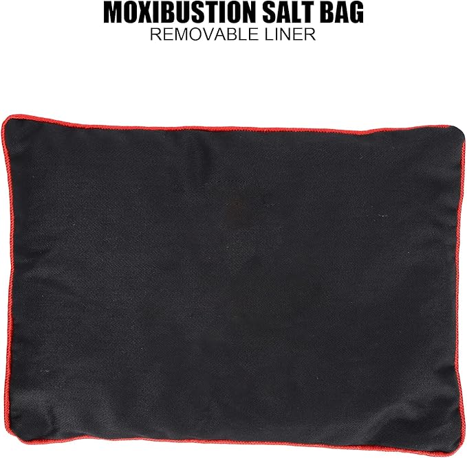 Wormwood Moxibustion Salt Bag, Waist Body Hot Compression Bag Hot Pack, Improve Neck and Shoulder Pain and Physical Fatigue for Home Office