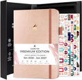 Clever Fox Dated Planner Premium 2026 – Weekly Agenda for Planning & Time Management –Notebook with Habit Tracker & To-do List (Rose Gold)