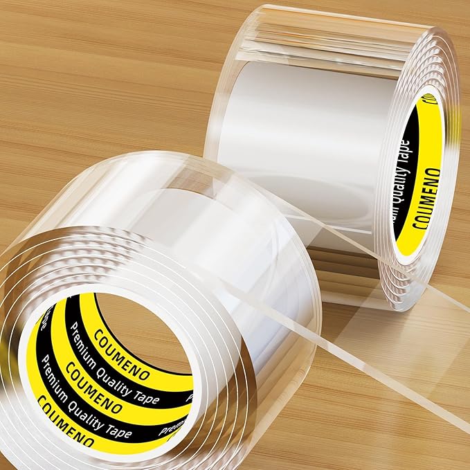 2Pack Clear Edge Protector,Safe Corner Protector, Anti-Sharp Edge Protector, for Furniture, Drawers, Tables, Cabinets 2inX3.3FT