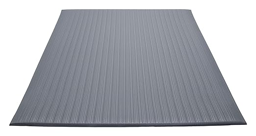 Guardian - 20319 Air Step Anti-Fatigue Floor Mat, Vinyl, 2'x60', Gray, Reduces fatigue and discomfort, Can be easily cut to fit any space