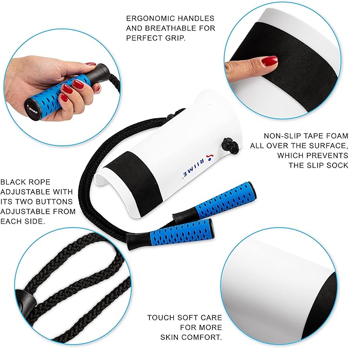 Sock Aid SOKELP-Sock Aids for Putting On Socks-Effortlessly-Sock Helpers for Seniors with Ergonomic Handles-Sock Assistant Device No Bending-Hip Kit-Disability Aids for Elderly