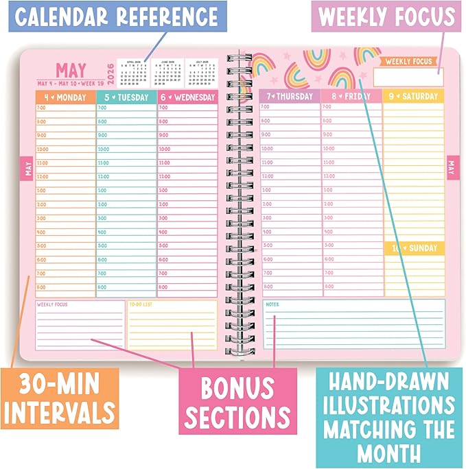 Hourly Appointment Book 2026-2027 - Appt Book 2026, Hourly Daily Weekly Monthly 2026 Appointment Planner, Schedule Planner, Scheduling Books, Appointments Calendar Home Office Business