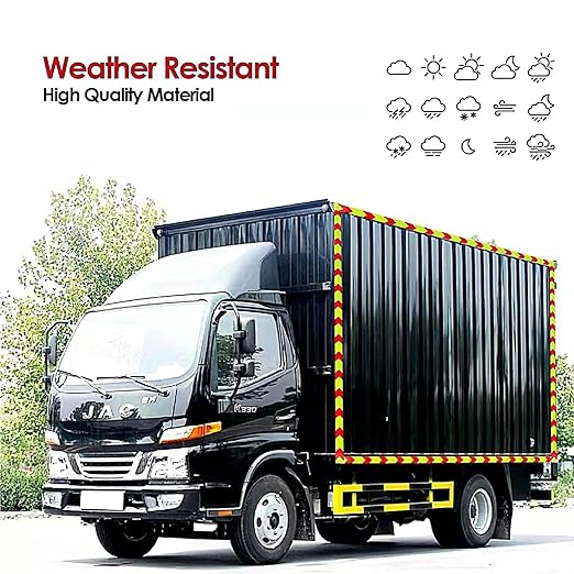 Reflective Tape 20 inch for Cars, Outdoor Waterproof High Visibility Hazard Conspicuity Warning Safety Industrial Marking Tape (66 feet)