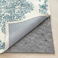 RUGPADUSA - Dual Surface - 9'10" x 12'10" - 1/8" Thick - Felt + Rubber - Non-Slip Backing Rug Pad - Adds Low-Profile Comfort and Protection
