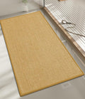 chakme Bathroom Rugs Mat 47x17, Ultra Thin Non Slip Bath Mat Runner Quick Dry Absorbent Bath Mat for Bathroom Floor, (Yellow, 47"x17")