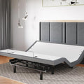 Sven & Son Classic Adjustable Bed Base, Head and Foot Lift, Massage, Under-Bed Lights, USB, Gel Memory, Zero Gravity Smart Frame - King