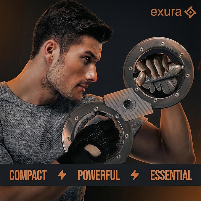 Exura Forearm Exerciser - Arm Rotation Burn Machine for Rehab & Physical Therapy, Boxing Equipment with Adjustable Resistance for Shoulder Mobility, Forearm Trainer & Grip Training