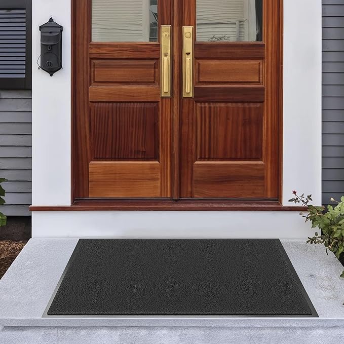 Amyracel Front Door Mat Indoor Outdoor Entrance, 48" x 72" All-Season Waterproof Doormat for Enterway, Heavy Duty Commercial Floor Mat, Fade Resistant, Rubber Back, Low Profile, Easy Clean