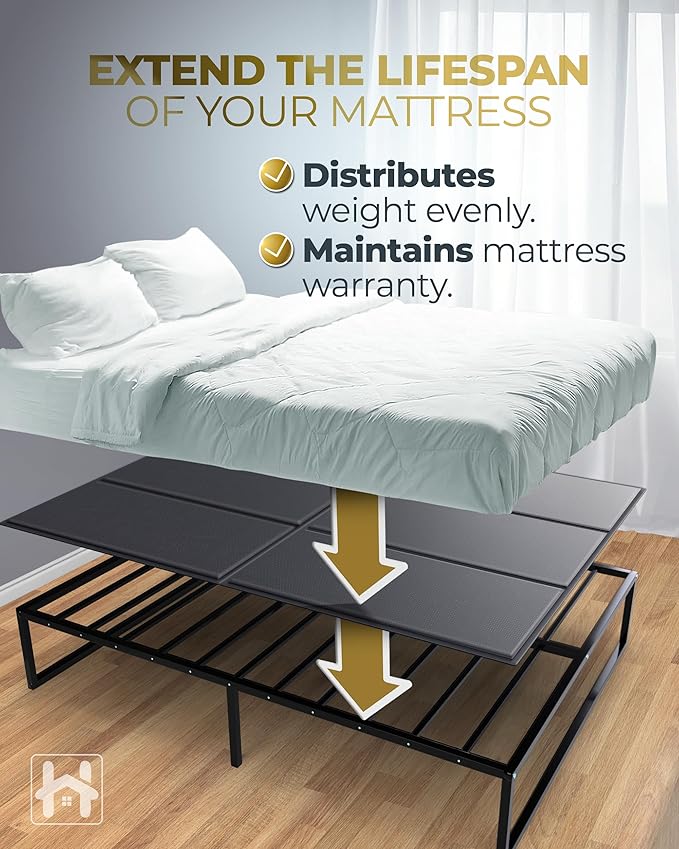 Premium 10mm Queen Size Bunkie Board (60" x 80") – Slim Low-Profile Mattress Support – Quiet, Moisture-Resistant, Lightweight Bed Board for Platform & Slatted Frames