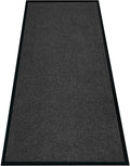 SRDDQLC Door Floor Mat Commercial Grade Large Size Heavy Duty Tough Entry Collection Slip Skid Entrance Mat with Rubber Backing Low Profile and Easy to Clean Indoor Outdoor Rug(Black, 3x10FT)