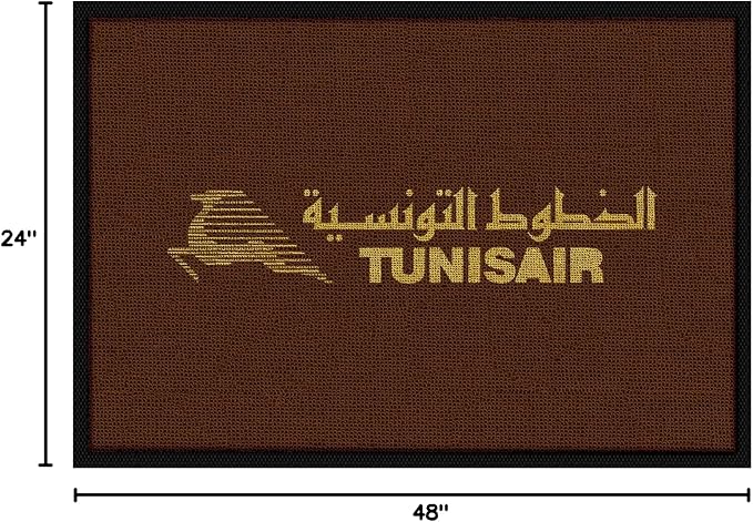 Commercial Floor Mat Personalized Area Rug Any Size Color Logo Shape Pattern Indoor and Outdoor Washable Entrance Mat Entryway Welcome Non-Slip Mat Durable Wear Resistance Rug