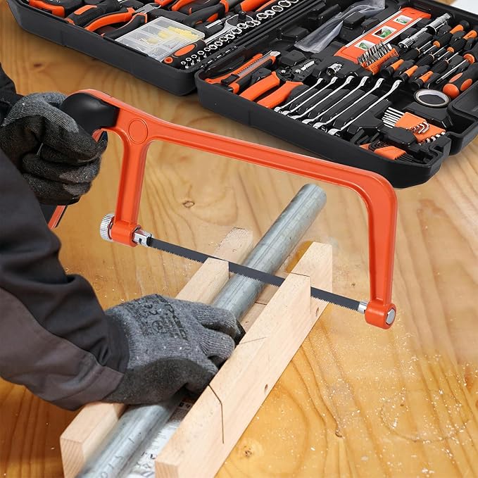 236 Piece Tool Set, Socket Wrench General Home/Auto Repair Tool Kit, Combination Package Mixed Tool Set Hand Tool Kit with Plastic Toolbox Storage Case