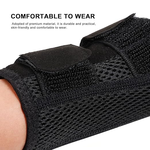 Adjustable Wrist Brace for Carpal Tunnel and Breathable Double Compression Support Splint with Straps for Left Right Hand Comfortable Arm Wrap for Sprains and Tendon