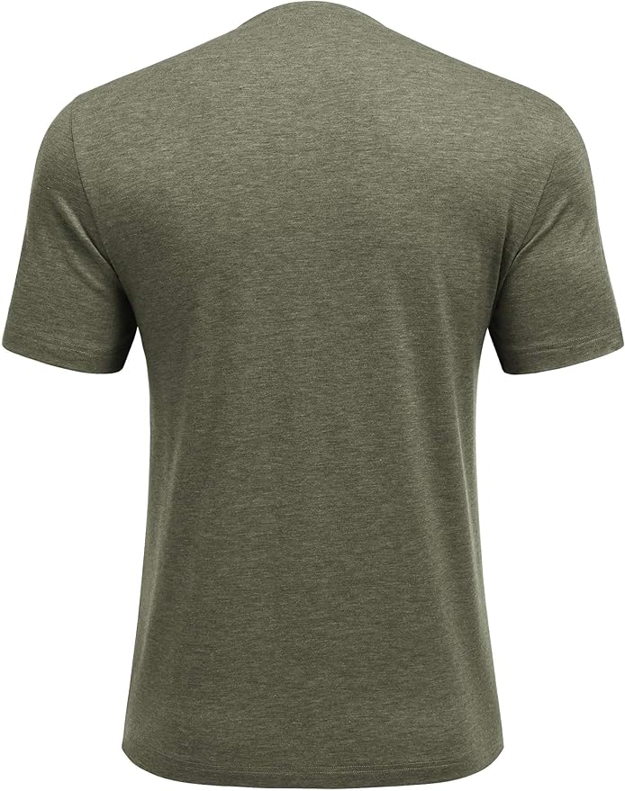Deyeek Shoulder Post Surgery Recovery Shirts for Men Full Tear Away Short Sleeve T Shirt Adaptive Chemo Clothing