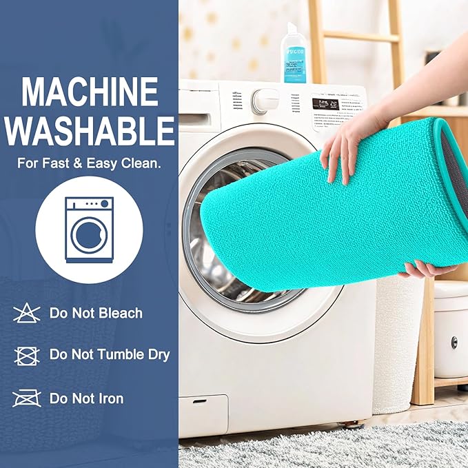 OLANLY Thick Memory Foam Bath Mat Rug 30x20, Extra Soft Absorbent Bathroom Rug, Quick Dry Bath Mats, Non-Slip, Machine Washable Carpet for Bathroom, Tub and Shower, Home Decor Accessories, Teal