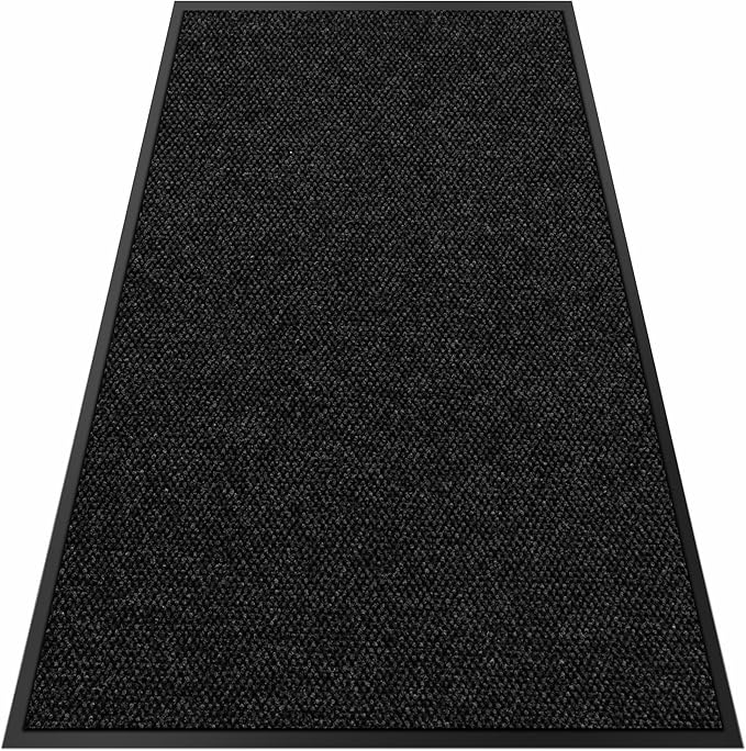 Custom Size Extra Large Front Door Mat, 2FT x 40FT Indoor Outdoor Entrance Commercial Floor Mat, Heavy Duty Dirt Trapper Doormat for Entryway Welcome Mat, Low Profile, Non-Slip, Waterproof