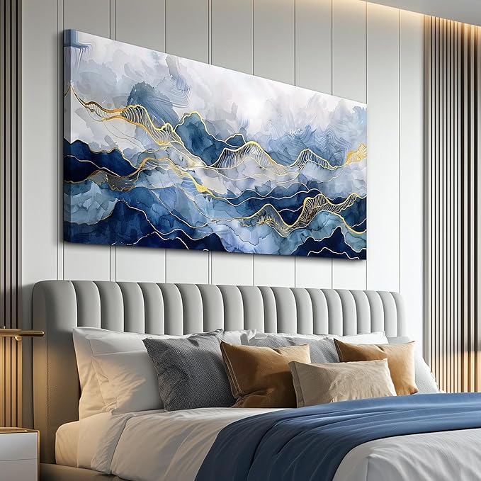 FUHAIHUA Canvas Wall Art For Living Room Large Decor For Bedroom Office Decorations Ink Abstract Paintings Minimalism Pictures Canvas Artwork Modern Home Decor Posters Hotel Mural