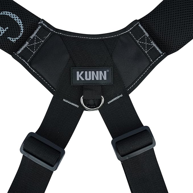 KUNN Tool Belt Suspenders Padded Construction Belt Harness with Gel Shoulder Strap Detachable Phone Holder,4 Tool Belt Loops