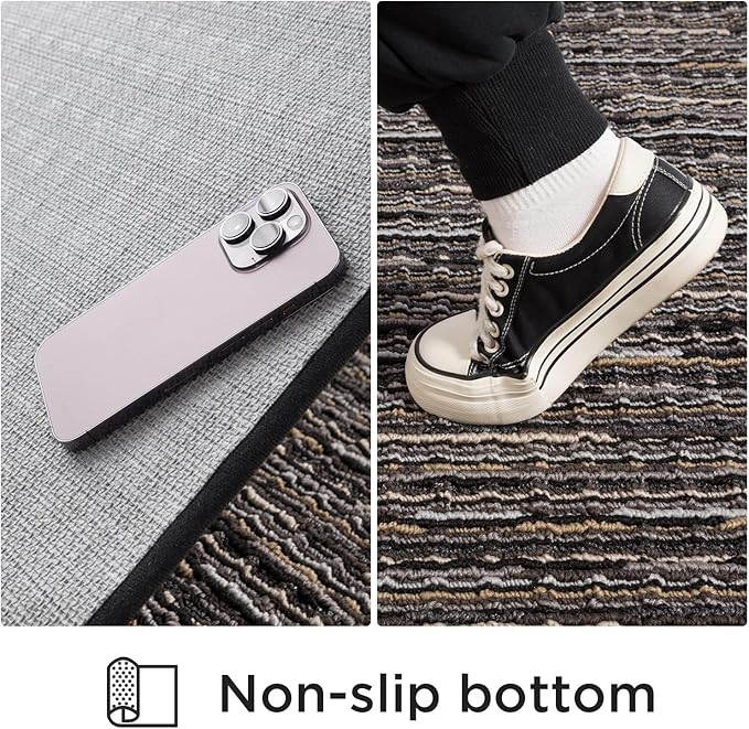 hicorfe Indoor Doormat,Front Back Door Mat Rubber Backing Non Slip Door Mats 20"x31.5" Absorbent Resist Dirt Entrance Doormat Inside Floor Mats for Entryway Washable Low-Profile