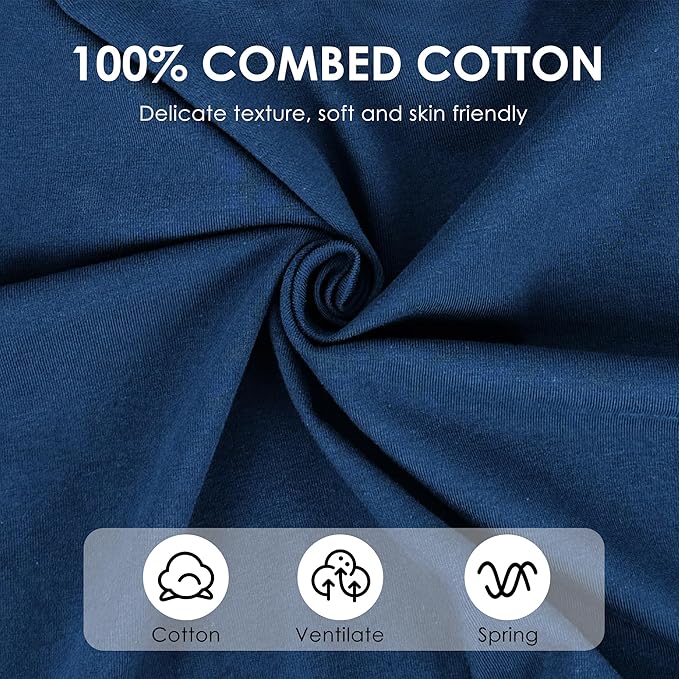 Easy Adapt Men's Tear-Away Underwear, For Patients, Elders, Pack of 2. (Blue+Grey, X-Large)