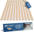 Meliusly SlatSure Queen Size Bunkie Board – Heavy Duty Vertical Bed Slats & Foldable Wooden Support Board for Sagging Mattress or Platform Bed Frame, Box Spring Alternative and Replacement