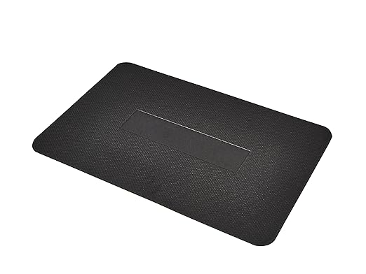 Amazon Basics 3/4" Rectangular Durable Anti-Fatigue Ergo Comfort Standing Mat, 32x20, Black
