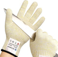 Schwer SlicePro Ultra-Durable ANSI A9 Cut Resistant Gloves PR1501, 10X Reinforced Food Grade Cutting Glove, Mandoline Gloves for Kitchen Meat Cutting, Oyster Shucking, Fish Fillet Processing, XL
