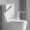Toilet Safety Rails for Seniors, Super Heavy Duty Handicap Toilet Rails with Foldable Handles, Toilet Safety Frame Rails with Arms for Disabled Pregnant, Toilet Assistance for Elderly