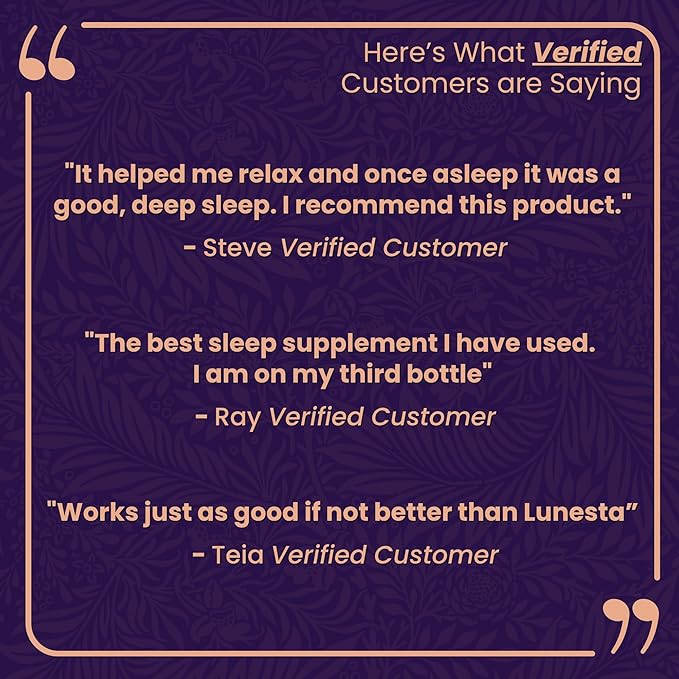 Natural Sleep Aid with Magnesium Glycinate, Reishi Mushroom Extract, L-Theanine, Apigenin, and Melatonin - Sleep Supplement for Adults Seeking Deep Rest - 60 Capsules, Made in The USA
