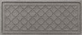 WaterHog Indoor Outdoor Boot Tray Mat – Skid-Resistant Entry Rug for Front Door, Mudroom, Porch, Patio, Garage, All Weather Floor Protector, Made in USA, Cordova Pattern, Medium Grey, 15 x 36 Inches
