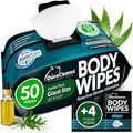 Body Wipes for Men - Maximum Cleaning Power (Ultra Clean) - 1 Pack (54 Wipes), XL No-Rinse Shower Sheets, Waterless Bathing Wipes for After Gym, Camping & Travel