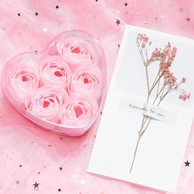 Birthday Gifts for Women Self Care Gift, Cherry Blossom Relaxing Spa Gift Baskets Bath Set Get Well Soon Care Package Valentines Day Gifts for Her Mom Women Sister Friend Wife Grandma w/ Blanket