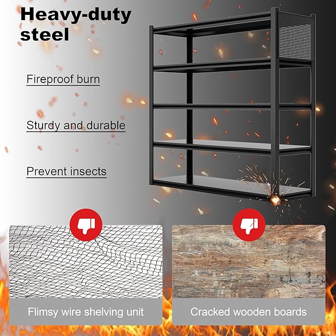 3 Sets Storage Shelves with Pegboard,72“*48" Wide 24”Heavy Duty Garage Shelving Units and Storage,Metal Shelving Adjustable Shelves,Garage Storage Rack,Industrial Utility Organization