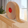 Flexible Wall Corner Protector Moulding Trim Peel and Stick Wall Corner Guards Edge Protector Self Adhesive Molding Trim Strip for Edge Ceiling (Light Brown Wood Grain, 1.6 in x 10 Ft)