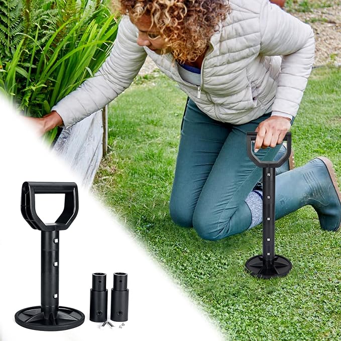 2 Package Generturbo Mobility Aids Tool Help Seniors Get Up from Floor Ground, Adjustable Standing Assist Supports Equipment, Elderly Lift Assist Devices for Old People