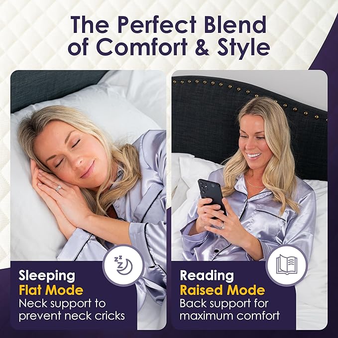 Bed Wedge Pillow Set for Headboard Gap Up to 7", Triangle Gap Filler for Bed, Mattress Wedge Gap Filler, Headboard Space Filler, Corner Pillow, Grey Half Queen 30" (2-pk)