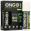 OnGo Energy - Natural caffeine (1500mg) Instant Energy Oral Spray | Vegan, Sugar and Gluten free | B3, B6, B12 vitamin spray | Focus and Memory | Study, Work and much more | Mint flavor | 15 servings