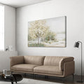Canvas Wall Art Decor Large Wall Art Pictures for Living Room Canvas Art Wall Decor Landscape Natural Wall Art Decor Artwork for Walls Vintage Tree Wall Art Prints 32" X 48" for Bedroom Office Kitchen
