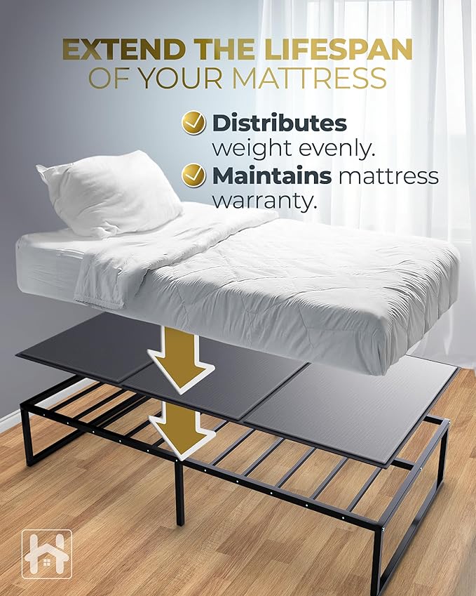 Premium 10mm Twin XL Size Bunkie Board (38" x 79") – Slim Low-Profile Mattress Support – Quiet, Moisture-Resistant, Lightweight Bed Board for Platform & Slatted Frames