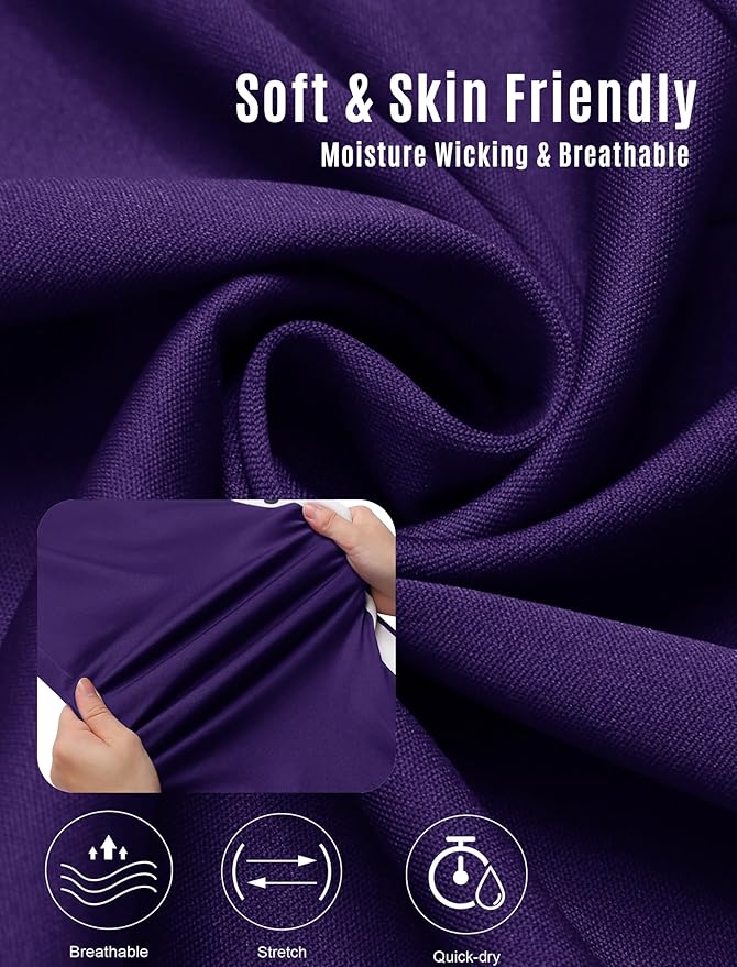 Deyeek Women's Tear Away Pants Side Split Snap Open Bottom Sweatpants Leg Breakaway Post Surgery Pants with Pockets